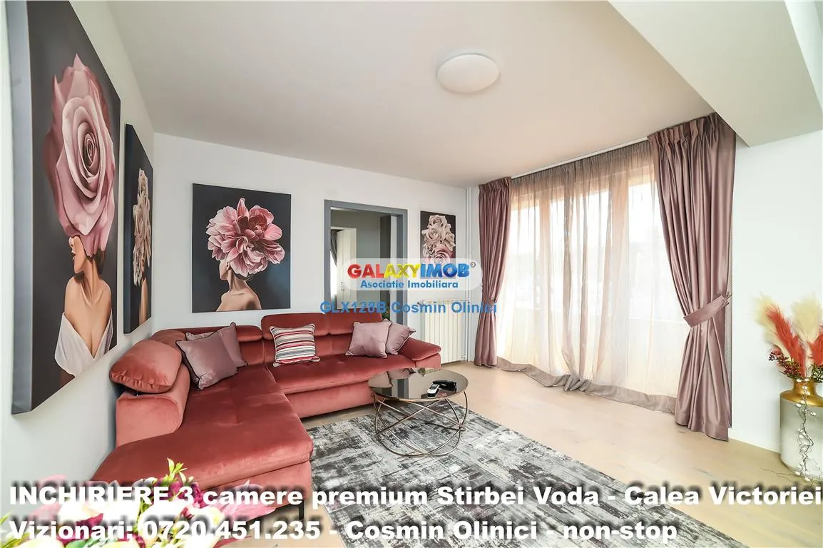 Inchirere 3 camere premium, prima inchiriere, Calea Victoriei - foto 1