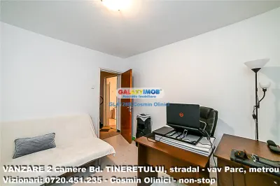 URGENT - Vanzare 2 camere Bd. Tineretului - stradal - vav Parc - foto 6
