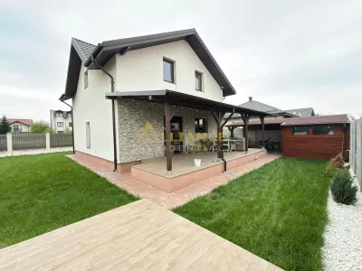Casa P+M | 5 camere | 125 mp utili | Teren 403 mp | Curte amenajata | Complet mobilata si utilata - Berceni