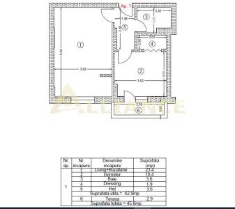 Metrou Berceni, 2 camere mobilat cu balcon - foto 8