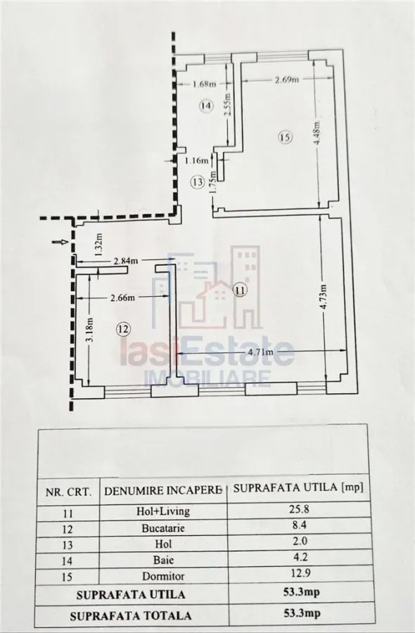 Apartament in bloc nou cu parcare - foto 8