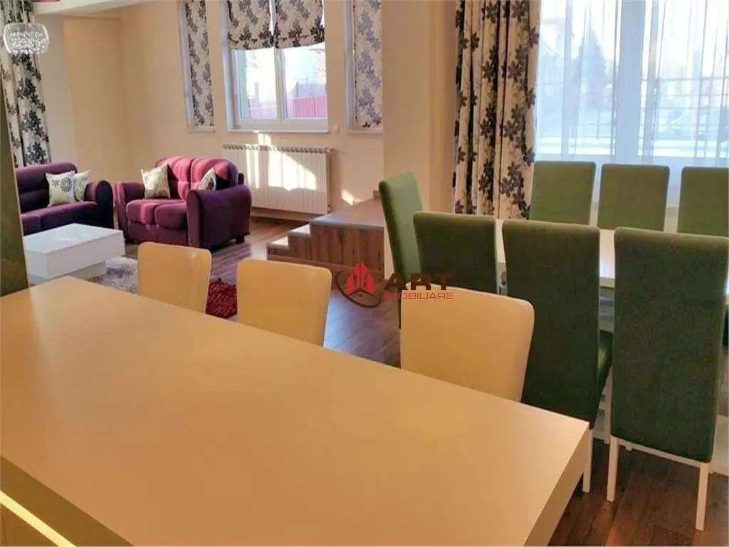 3 camere, 105 mp, garaj, terasa 40 mp, mobilat lux, in Gruia - foto 1