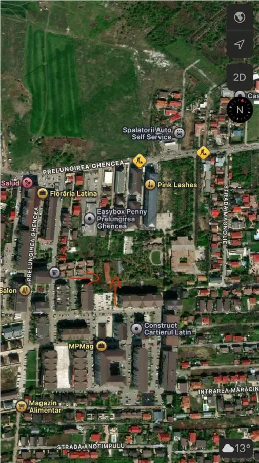TEREN PRELUNGIREA GHENCEA -  CARTIERUL LATIN DRUMUL TABEREI COMISION 0% - foto 3