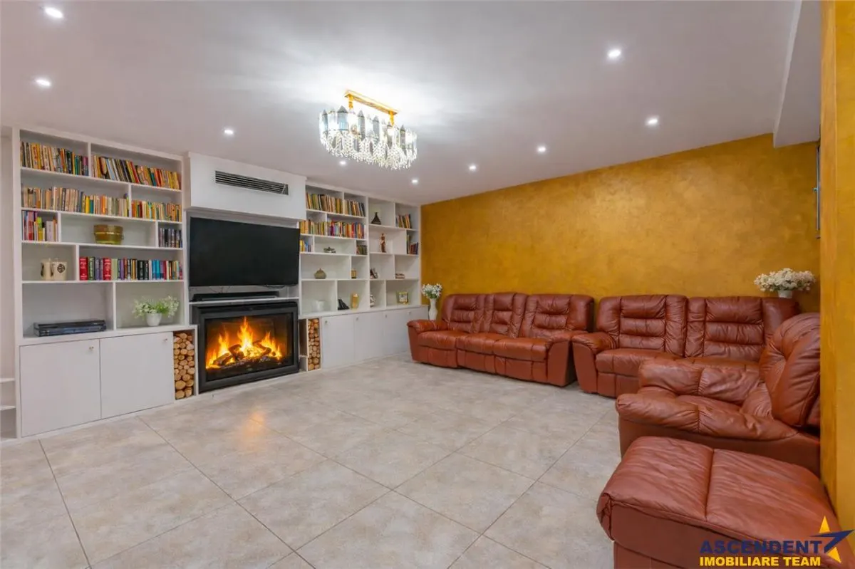 FILM& 3D! Vila high tech, cu semineu, terase,jacuzzi, 151 mp cu acte, 319 mp fara acte, zona Grivitei, Brasov - foto 2