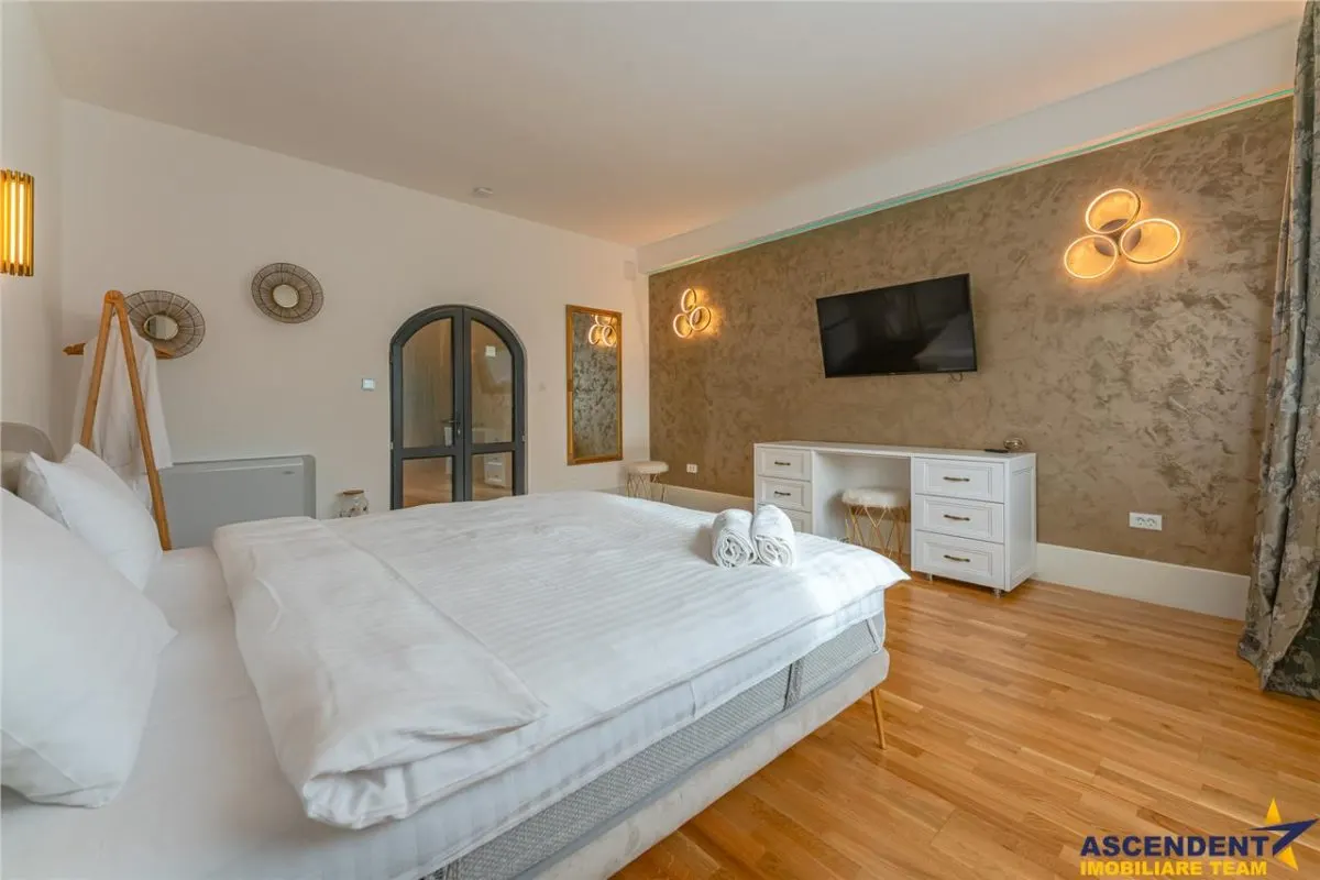 FILM& 3D! Vila high tech, cu semineu, terase,jacuzzi, 151 mp cu acte, 319 mp fara acte, zona Grivitei, Brasov - foto 3