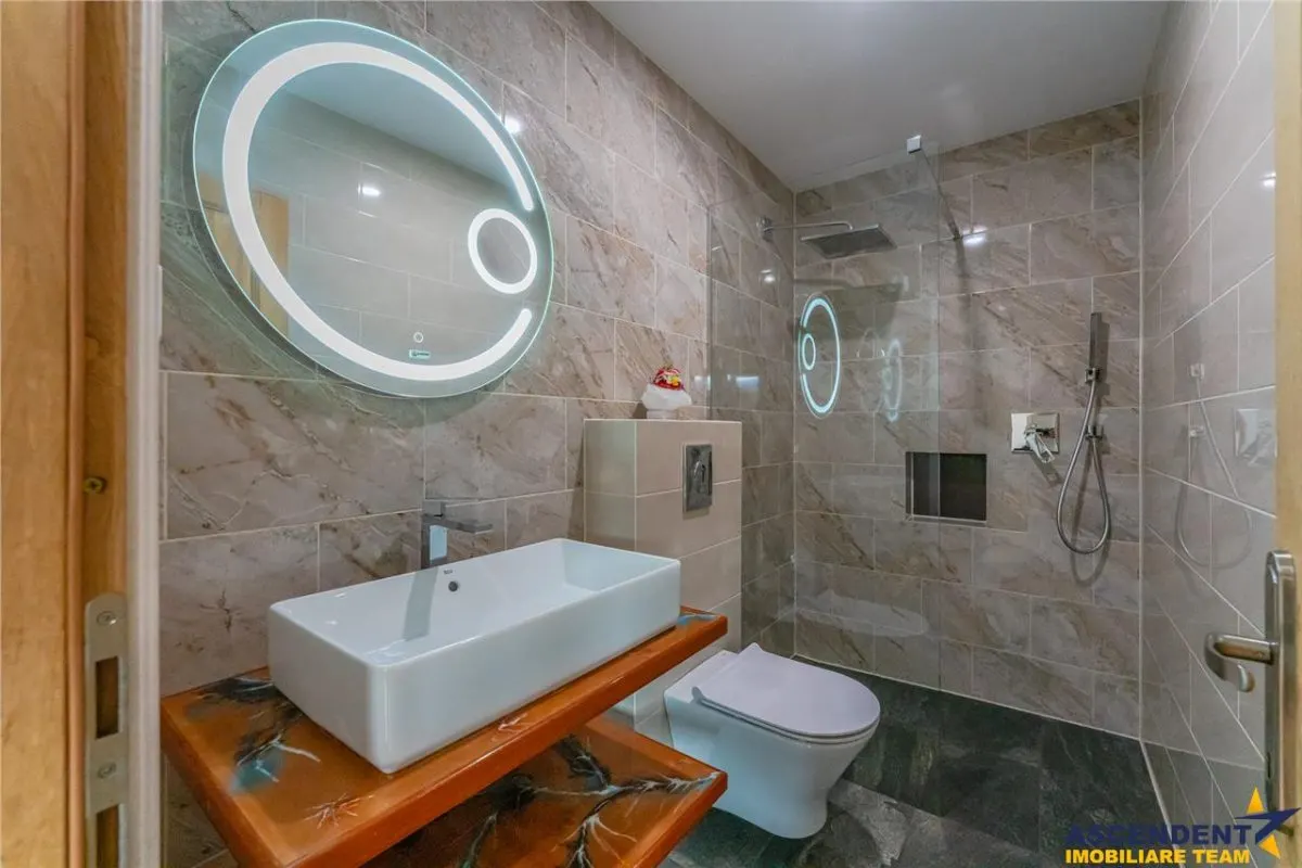 FILM& 3D! Vila high tech, cu semineu, terase,jacuzzi, 151 mp cu acte, 319 mp fara acte, zona Grivitei, Brasov - foto 6