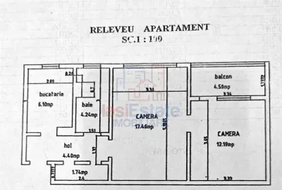 Apartament 2 camere Podu Ros - foto 2