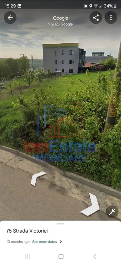 Valea Lupului pe str Victorie colt cu Str Soarelui TEREN 603mp intravilan - foto 3