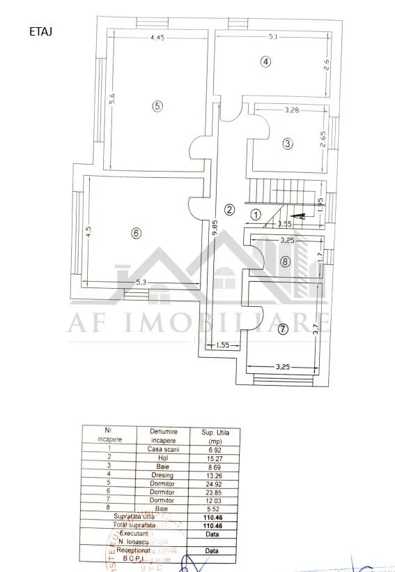 Galata platou VILA LUX P+M S.U=207 TEREN=806mp zona linistita - foto 12