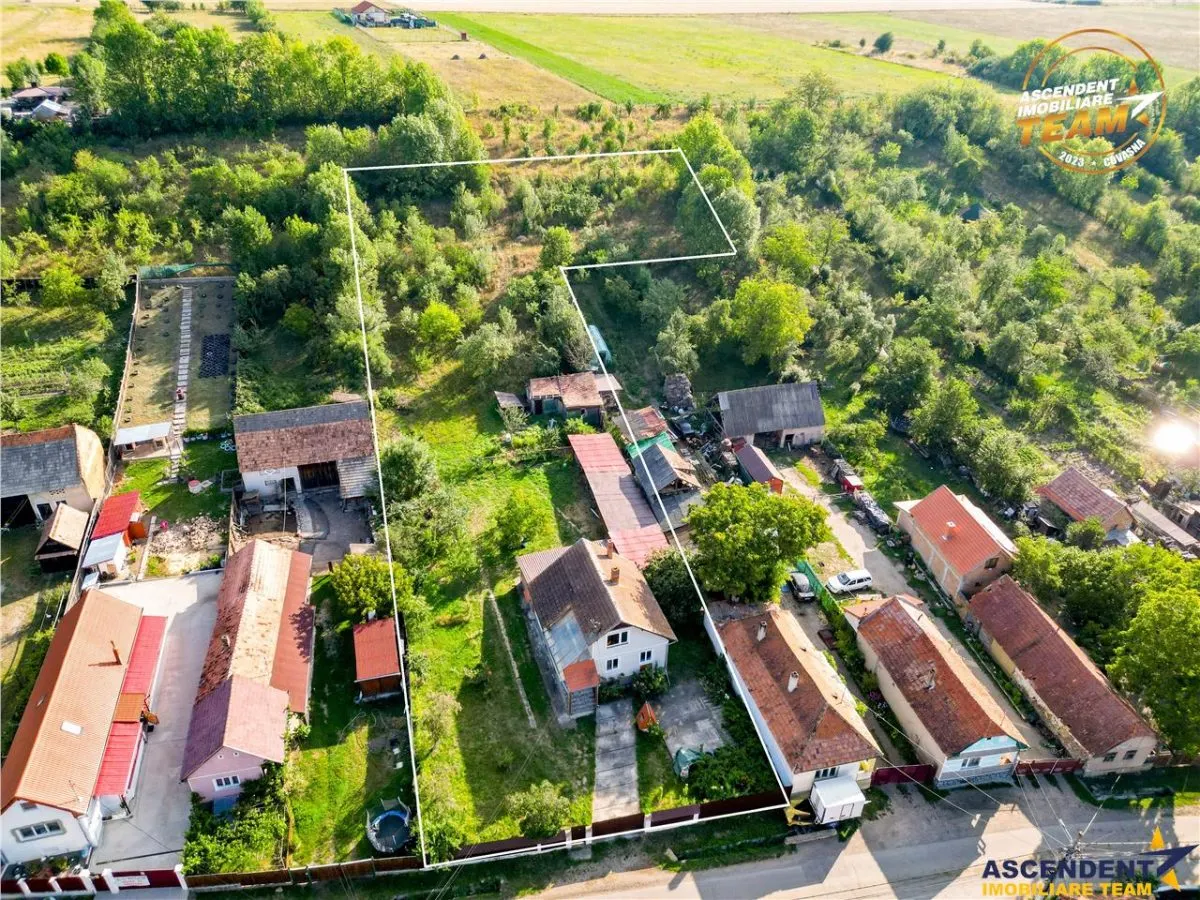 FILM! Casa cu teren generos,vedere pitoreasca, Sancraiu,  aproape de Sfantu Gheorghe si de Brasov - foto 1