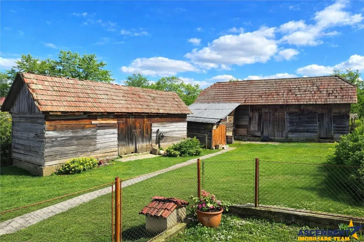 Tur 3D! Casa traditionala+ domeniu de 4.300 mp,livada,anexe:refugiu apreciabil Craiesti, la 28 km de Targu Mures. - foto 1