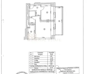 Apartament 2 camere de inchiriat One Mircea Eliade - foto 8