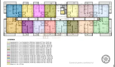 Apartament 2 camere, zona Margeanului - foto 4