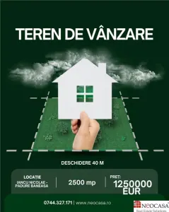 IANCU NICOLAE - IN APROPIERE DE PADURE, 2500 MP, DESCHIDERE 40M!! - Bucuresti