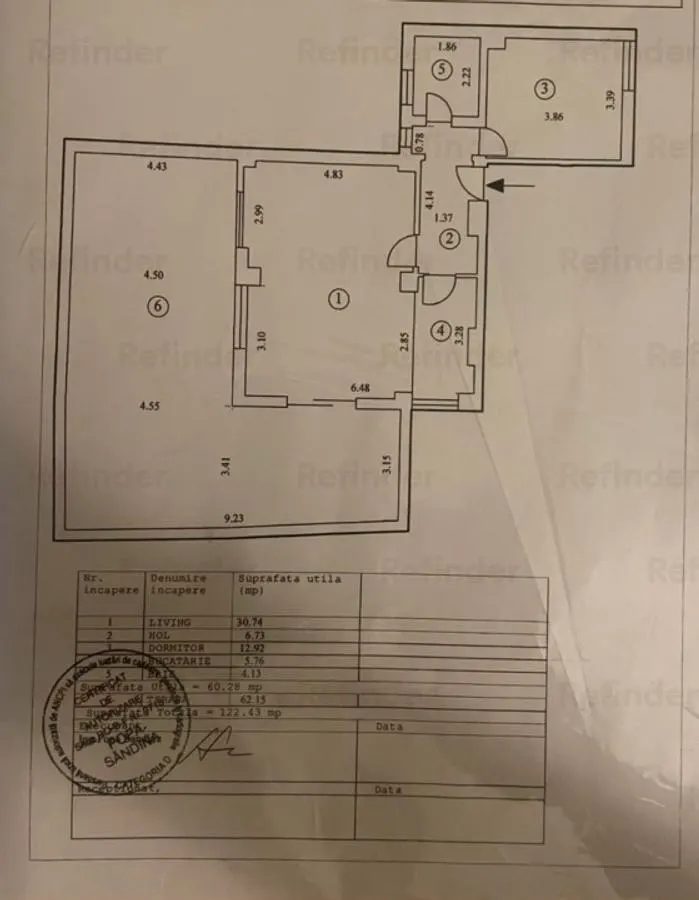 Vanzare apartament 122 mp  | Obor || parter inalt /4 | constructie 2008 | loc de parcare subsol | 60 mp utili plus terasa si veranda = 122mp - foto 14