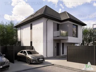 Vila individuala 5 camere, incalzire in pardoseala, P+1+M, toate utilitatile, 320mp teren, Prelungirea Ghencea/Bragadiru - foto 4