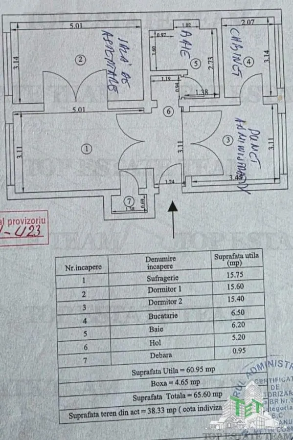 Apartament 3 camere central - Braila - vanzare - foto 13