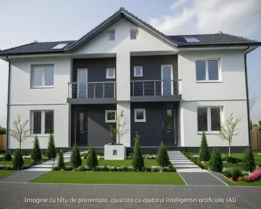 Case tip duplex cu gradina individuala 300 mp, ultimele unitati cu pret promotional, A0 Popesti Leordeni - Popesti-Leordeni