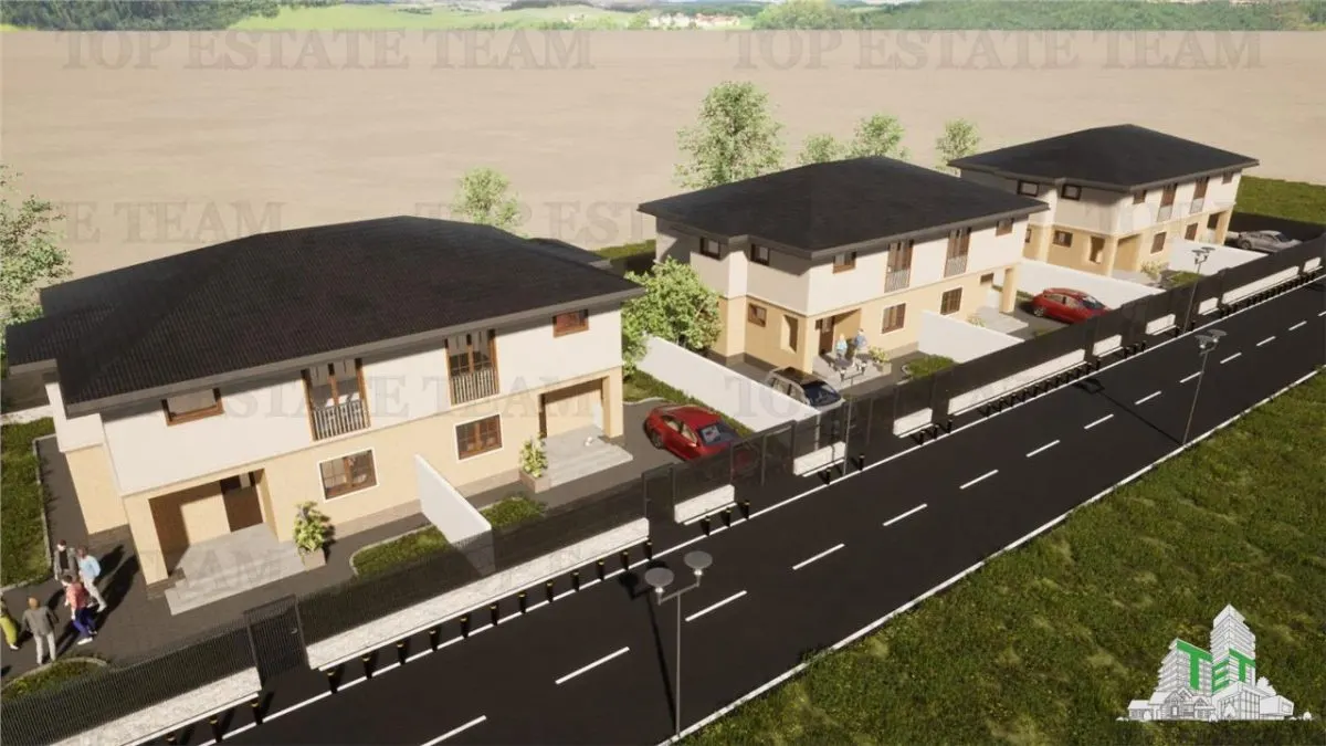 De vanzare casa tip duplex, 5 camere, curte 200mp - foto 1