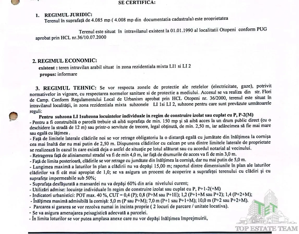Vanzare Teren 1.500mp Otopeni , DN1 - foto 2
