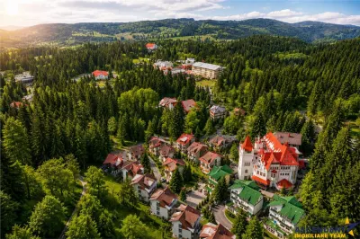 In ambientul statiunii Poiana Brasov,etaj1, 2bai,terasa la 360 grade,parcare asigurata - Brasov
