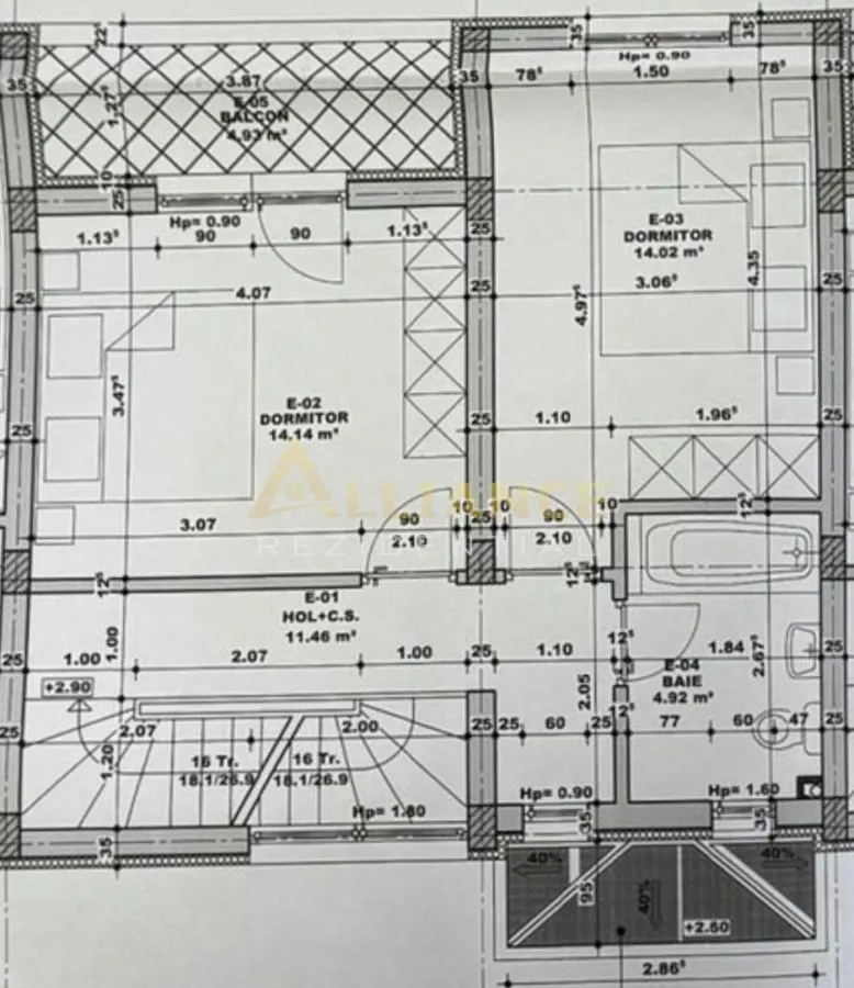 P+1+M - 5 Camere 3 Bai - 140mp Utili - Popesti Leordeni - foto 5