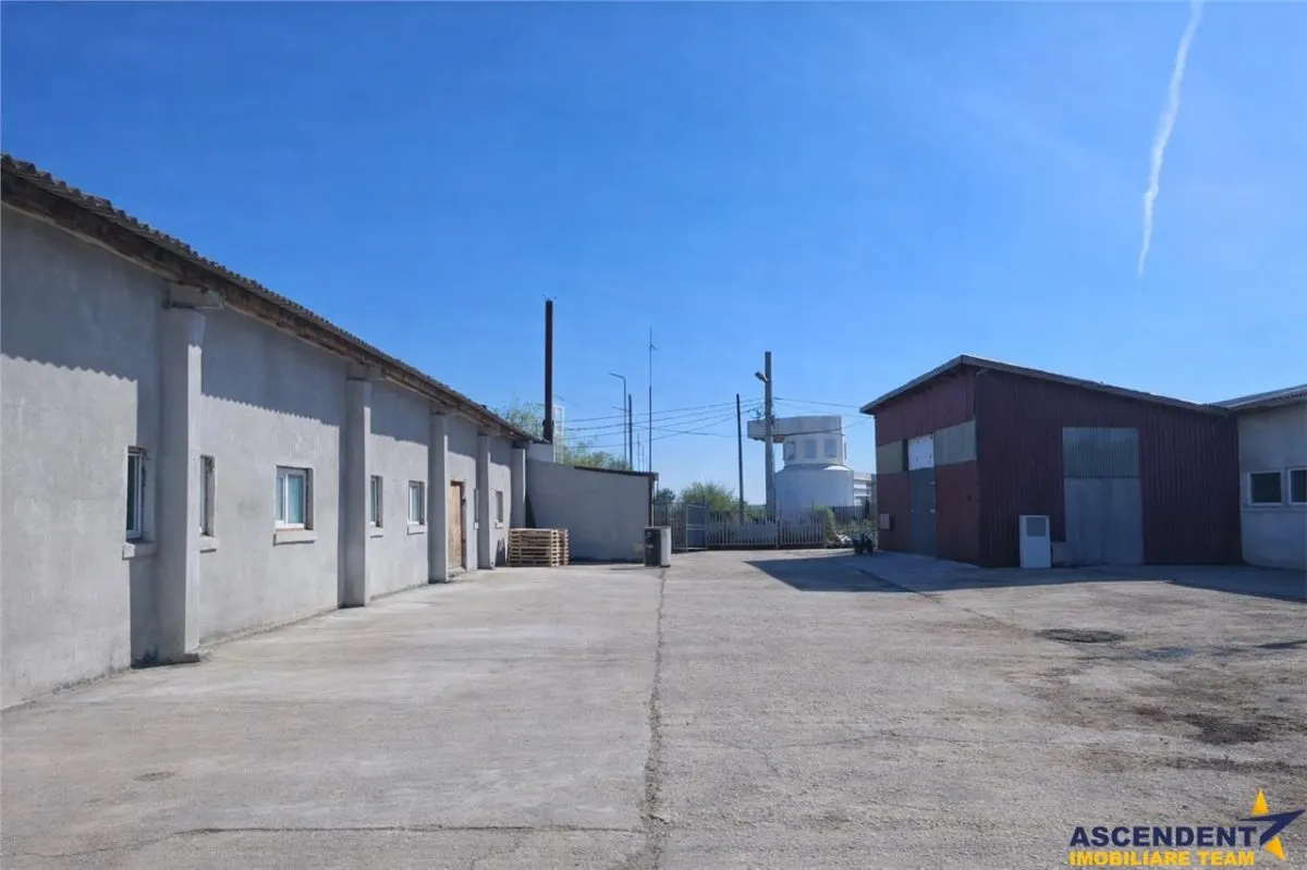 Hala industriala versatila,spatii cazare, platforma betonata,Halchiu,Brasov - foto 1