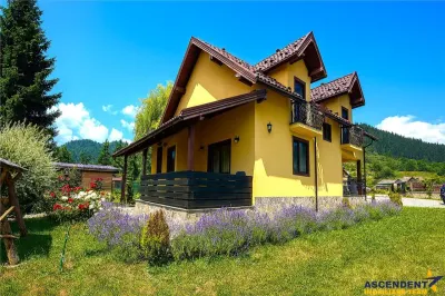 Refugiu pretios:jacuzzi, lemn masiv,2.000 mp teren,4 dormitoare, cuptor, investitie turistica - Lunca Bradului