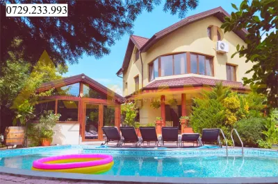 {OLTENITEI} Vila cu 7 camere | LUX - Piscina - Popesti-Leordeni