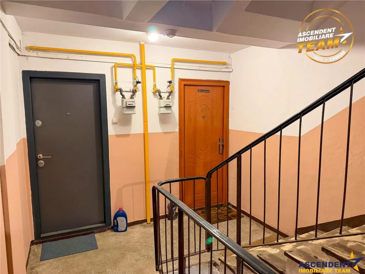 Apartament 2 camere, decomandat, etaj 2,  Lenin, Sfantu Gheorghe - foto 12
