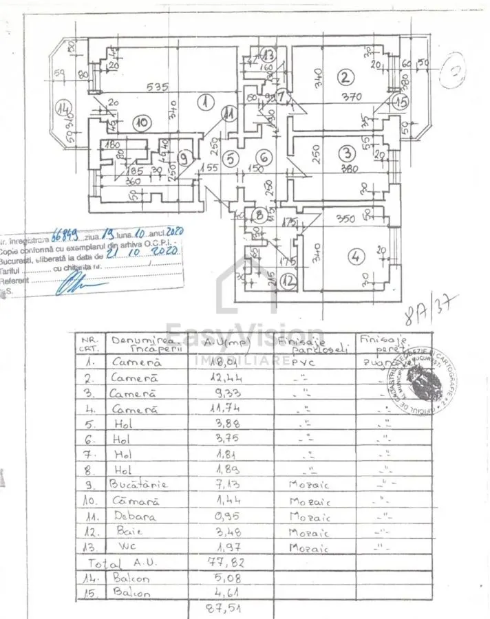 4 camere â€“  Metrou Costin Georgian â€“ Pantelimon - Sector 2 - foto 16