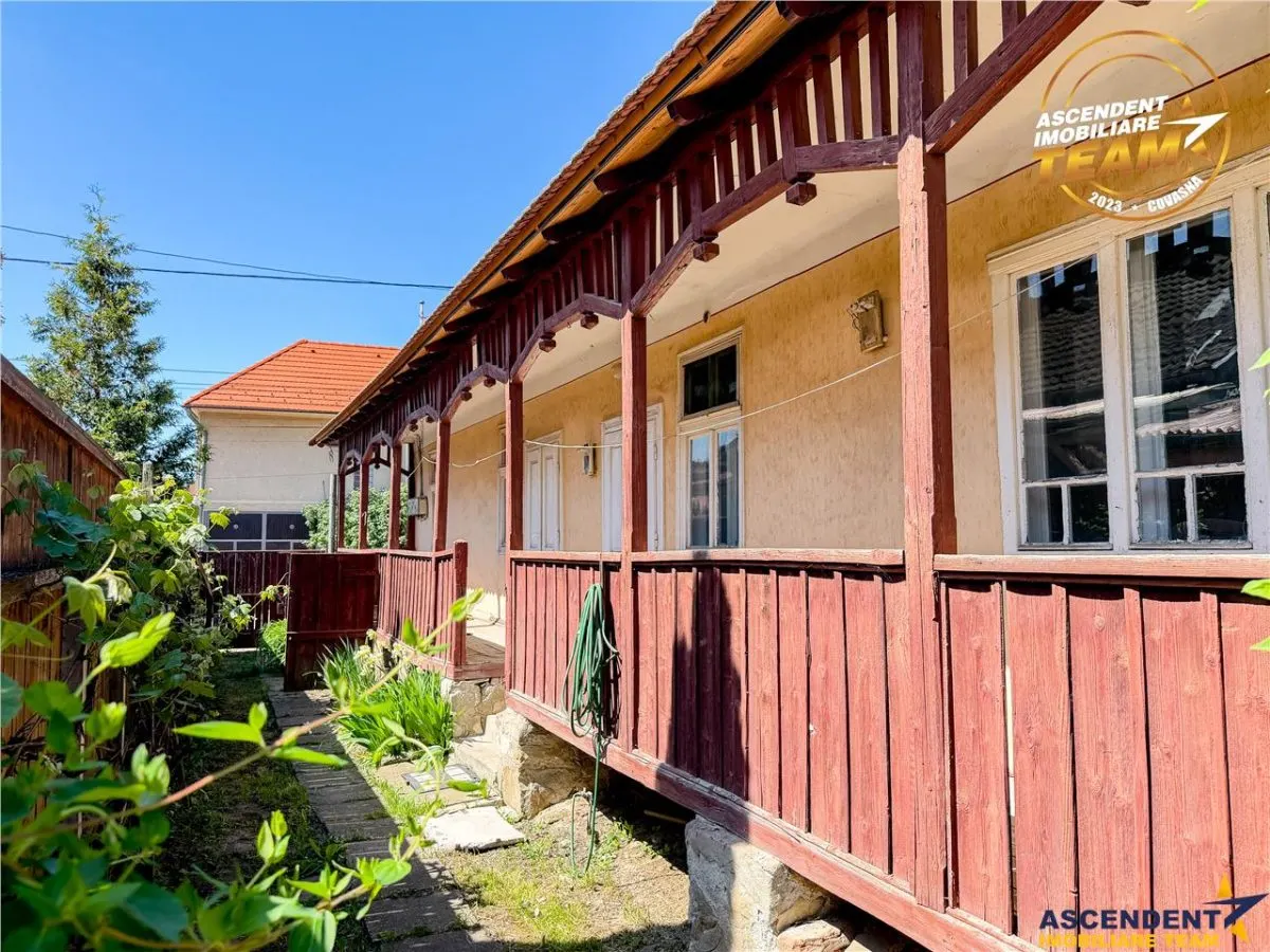 Casa cu potential,  acces la/ din 2 strazi,  512 mp teren,  Sfantu Gheorghe - foto 14