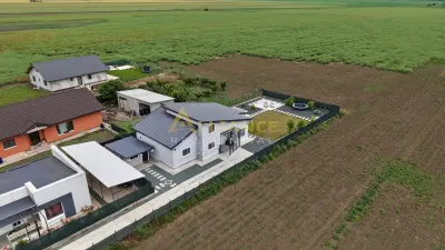 Casă individuală modernă lângă lac | Teren 755 mp - foto 19