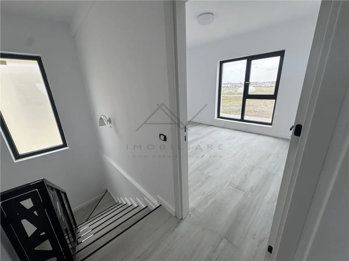 VILA DE VANZARE DOMNESTI LA CHEIE 4 CAMERE - TEREN- PANOURI FOTOVOLTAICE - foto 15