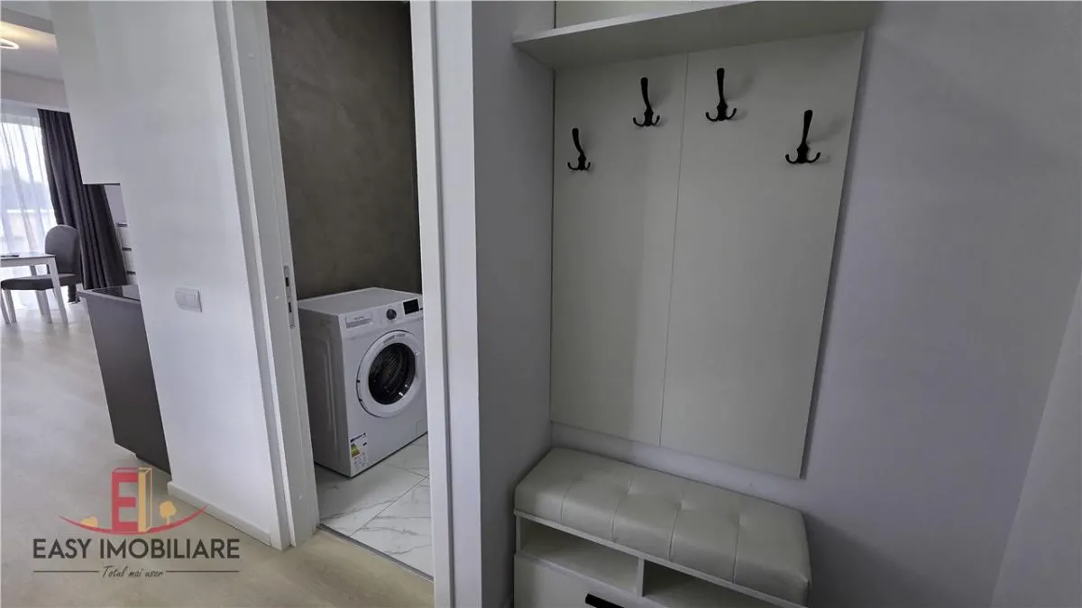Apartament cu 2 camere, et 2, cu lift, balcon, AC, parcare, UMFST, Centru - foto 7