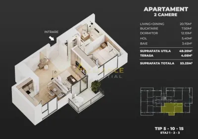 Ame Residence Exclusivitate  Proiect nou ap 2 si 3 camere - foto 6
