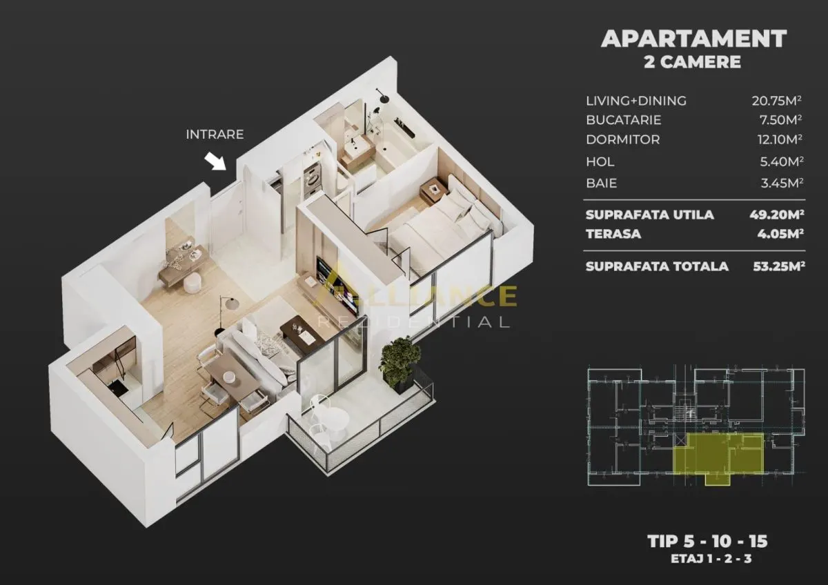 Ame Residence Exclusivitate  Proiect nou ap 2 si 3 camere - foto 6