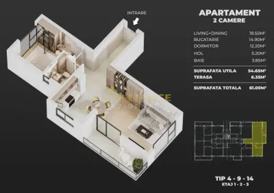 Ame Residence Exclusivitate  Proiect nou ap 2 si 3 camere - foto 7