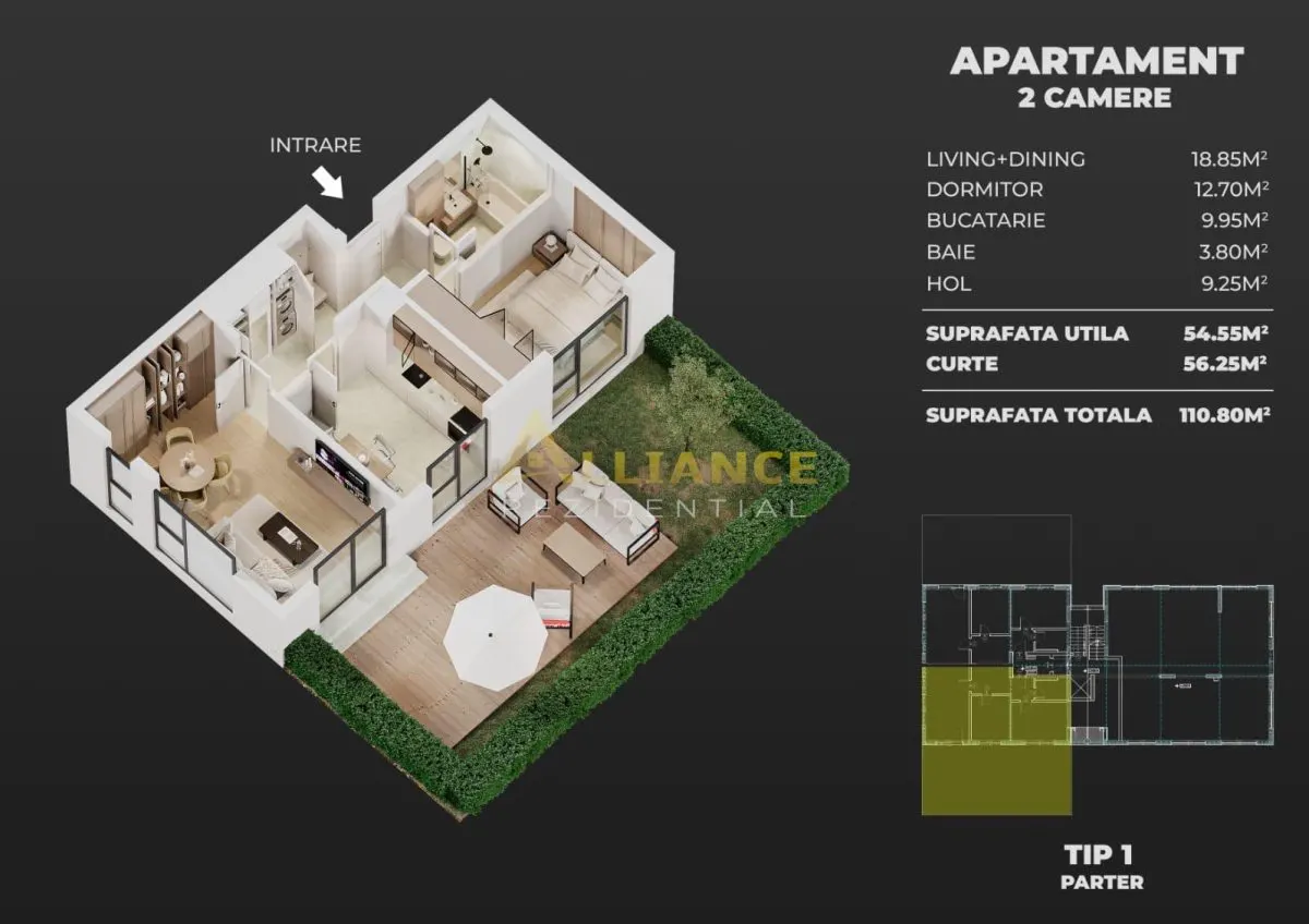 Ame Residence Exclusivitate  Proiect nou ap 2 si 3 camere - foto 9
