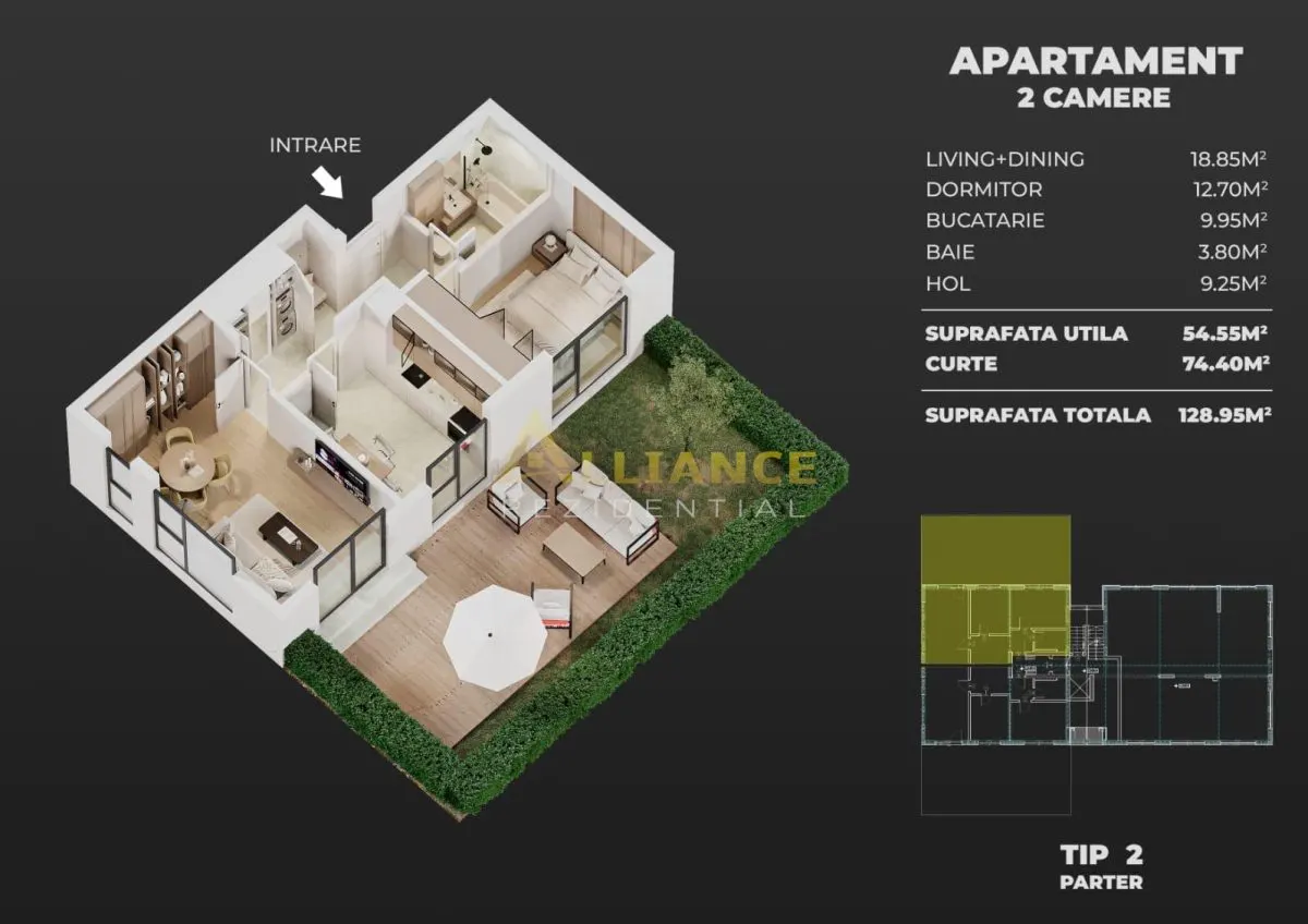Ame Residence Exclusivitate  Proiect nou ap 2 si 3 camere - foto 10