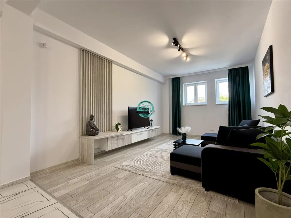 Apartament cu 2 camere de vanzare, mobilat si utilat, bloc nou, 70 mp utili, in Centru - foto 1