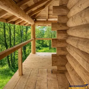 OFERTA REZERVATA!!3.000mp de incantare montana cu cabana din lemn masiv, Zarnesti Tohanita - Zarnesti