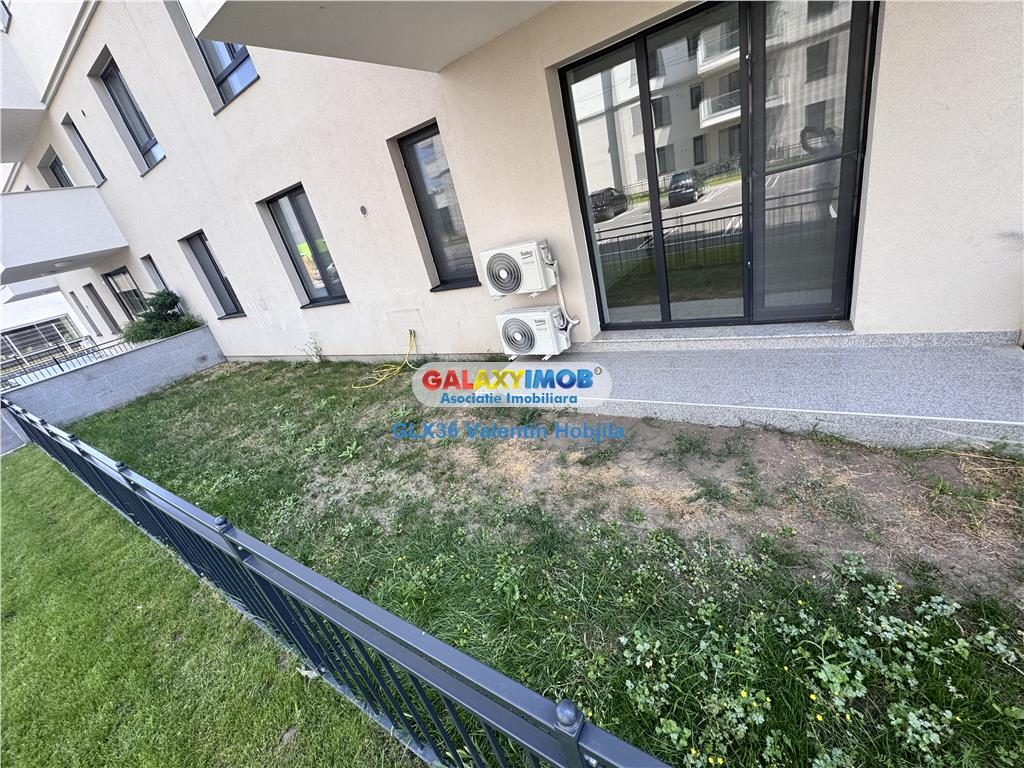 Inchiriere 3 camere parter cu gradina bloc 2024 Baneasa Greenfield - Bucuresti